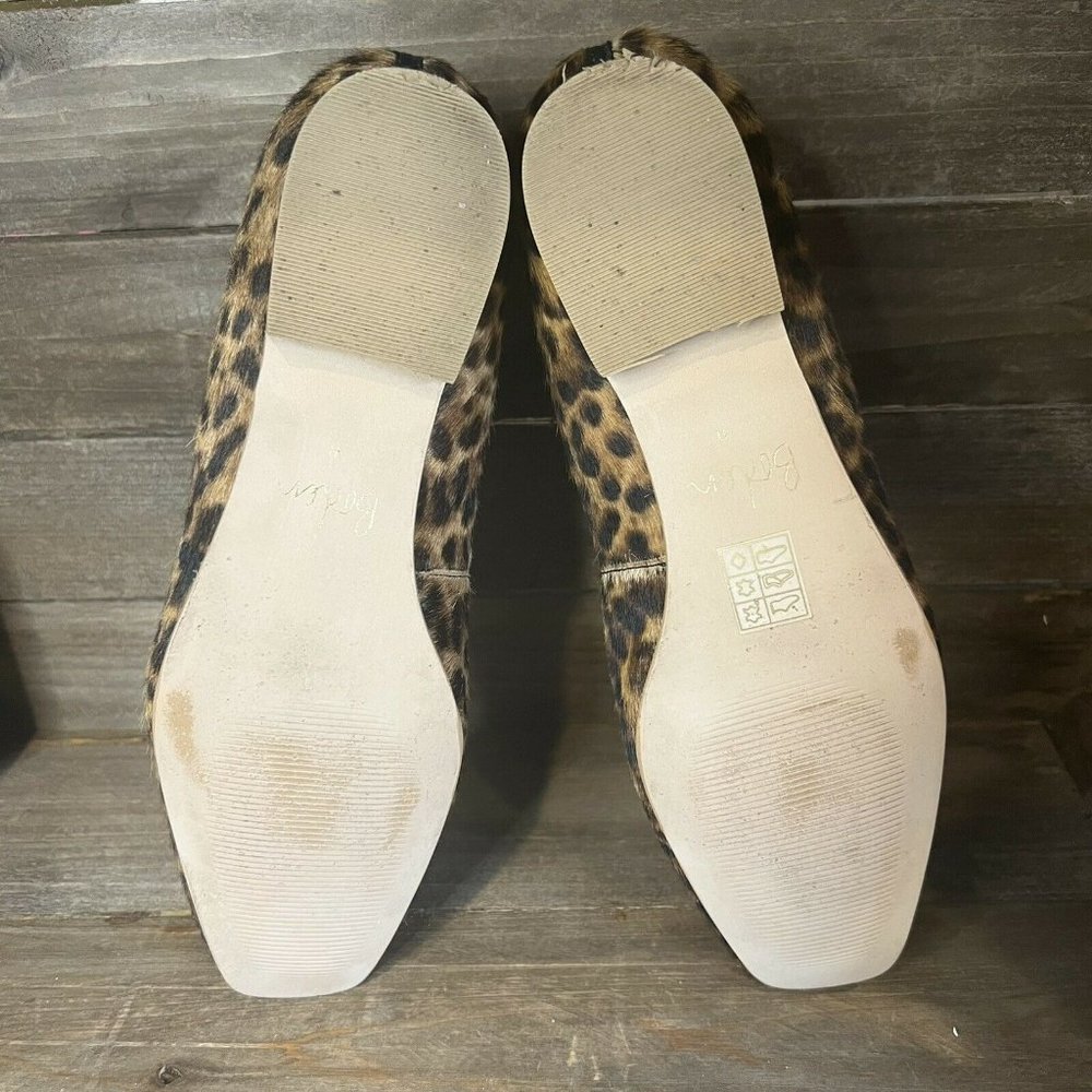 Womens Boden Leopard Print Calf Hair Slip On Loafers Flats Shoes EUR 41 US 9.5 M - Picture 5 of 6
